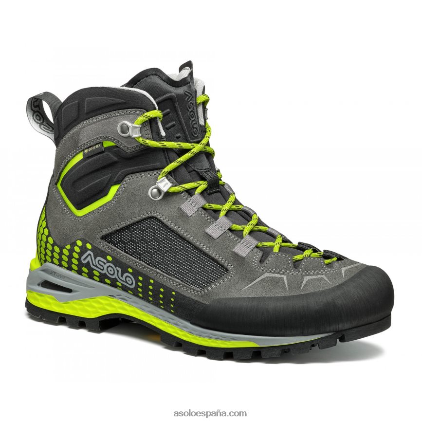 Asolo freney evo mid gv hombres H4BXX0104 grafito/verde lima