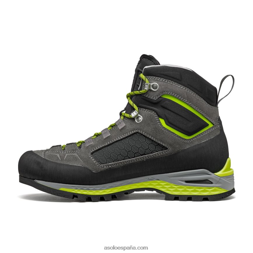 Asolo freney evo mid gv hombres H4BXX0104 grafito/verde lima