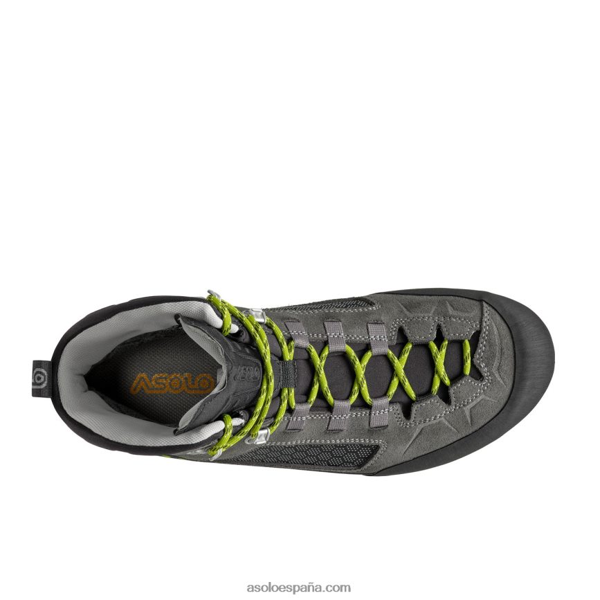 Asolo freney evo mid gv hombres H4BXX0104 grafito/verde lima