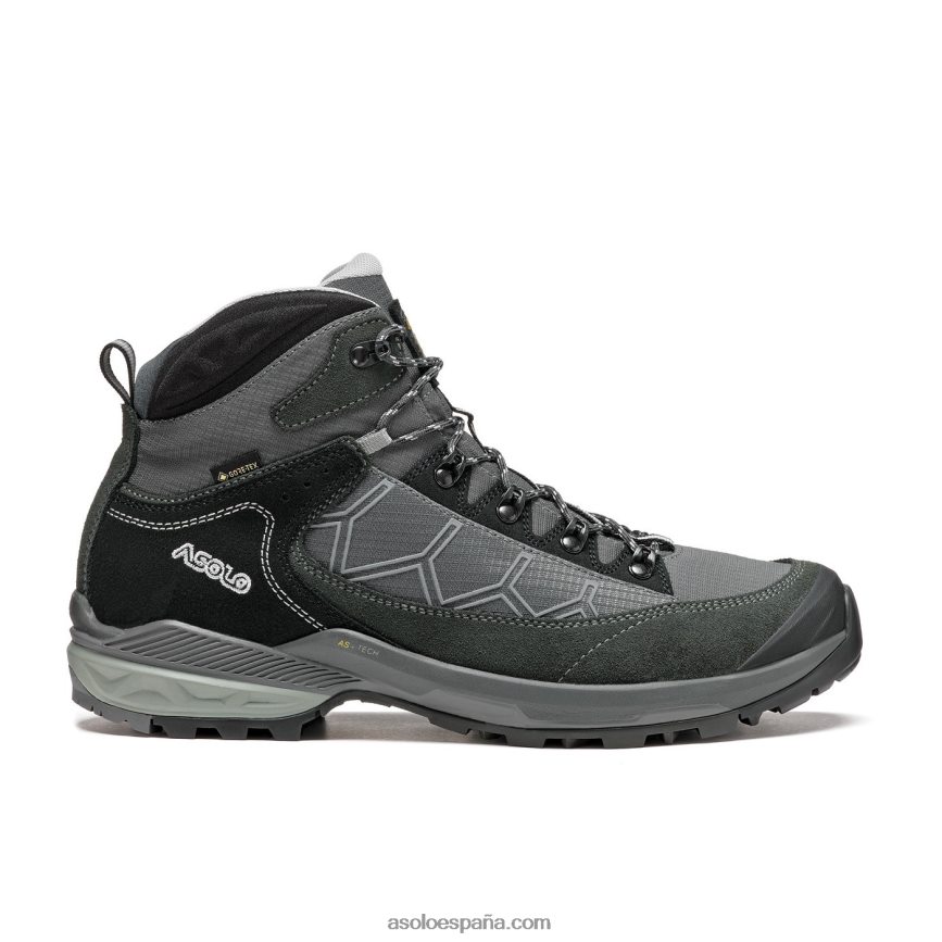 Asolo falcon evo gv hombres H4BXX0181 negro claro/grafito
