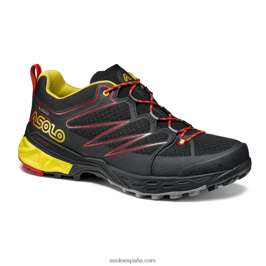 Asolo hombres de rock suave H4BXX097 amarillo negro