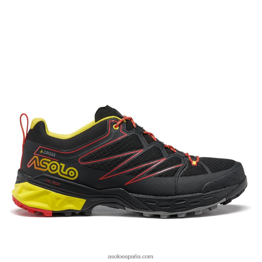 Asolo hombres de rock suave H4BXX097 amarillo negro