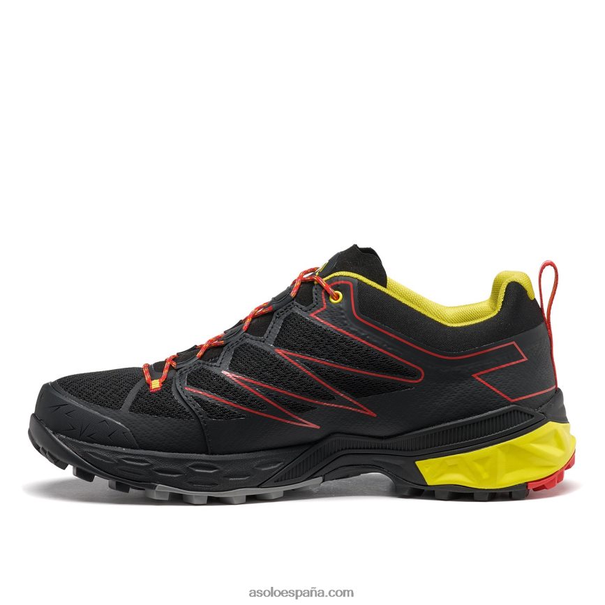 Asolo hombres de rock suave H4BXX097 amarillo negro