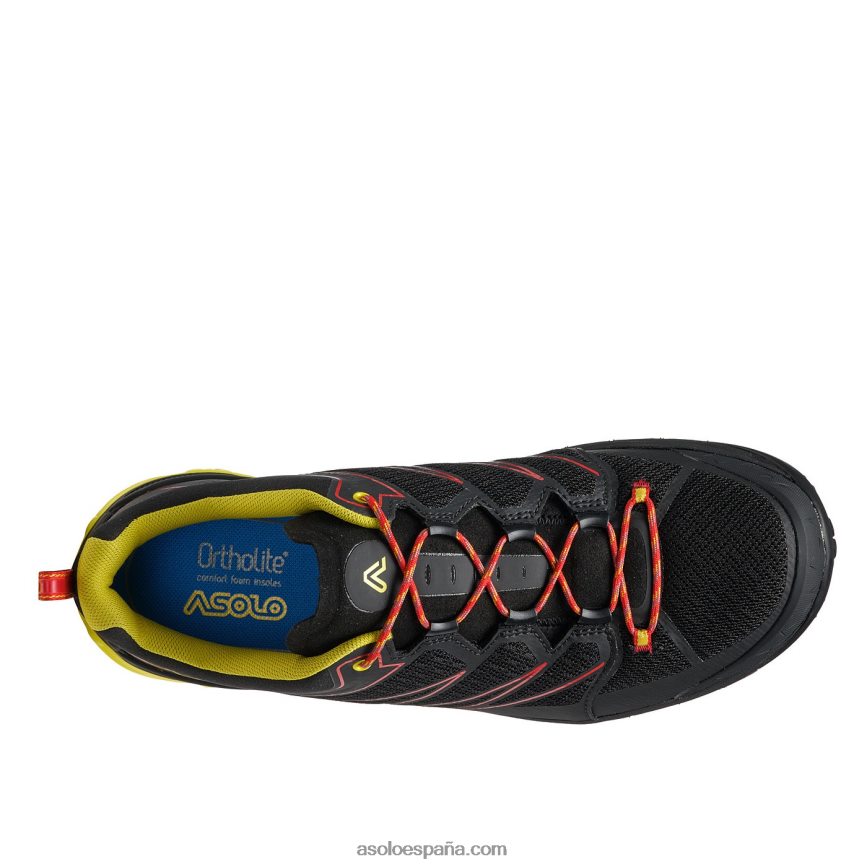 Asolo hombres de rock suave H4BXX097 amarillo negro