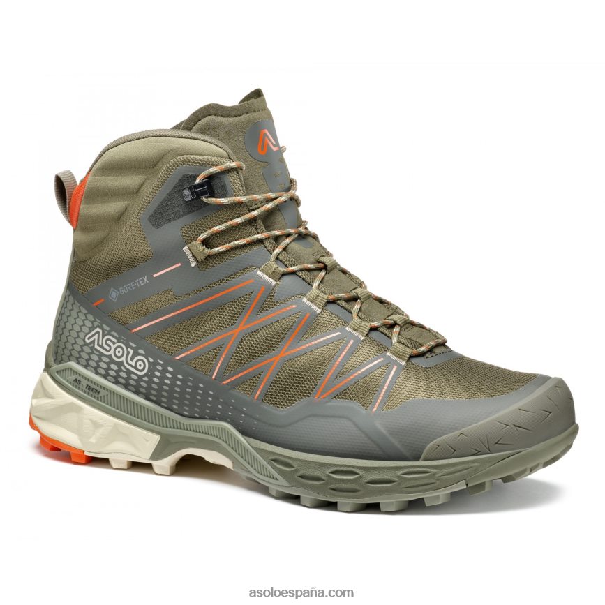 Asolo tahoe mid gtx hombres H4BXX0183 zumbido de oliva/trance