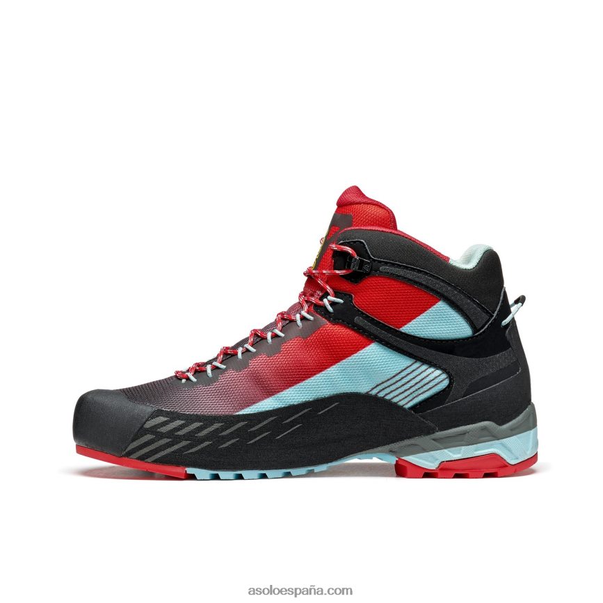 Asolo eldo mid gv mujer H4BXX0139 celadón/rojo amapola