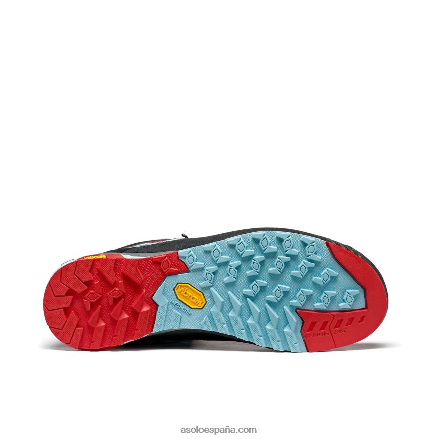 Asolo eldo mid gv mujer H4BXX0139 celadón/rojo amapola