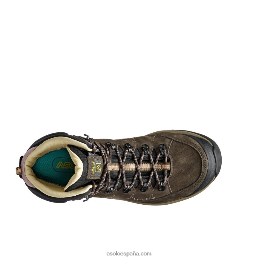 Asolo falcon evo nbk gv mujer H4BXX0140 marrón oscuro/rosa topo