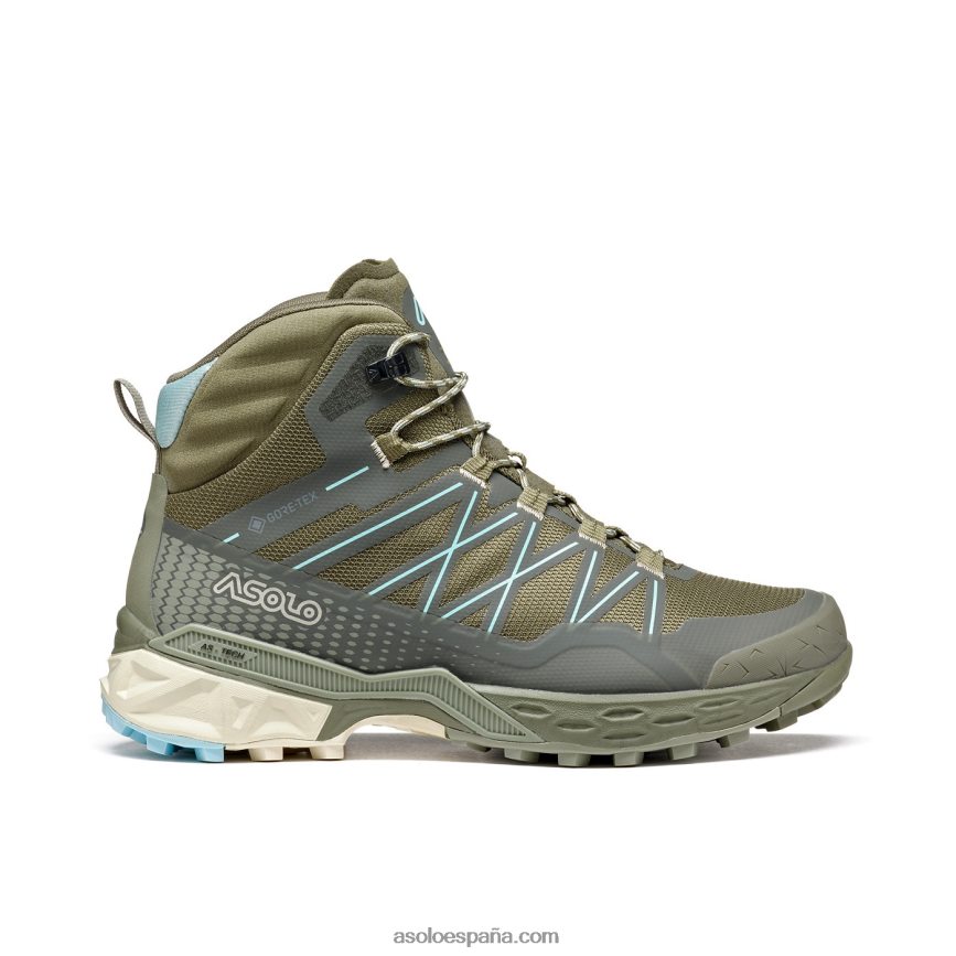 Asolo tahoe mid gtx mujer H4BXX0144 oliva/celadón
