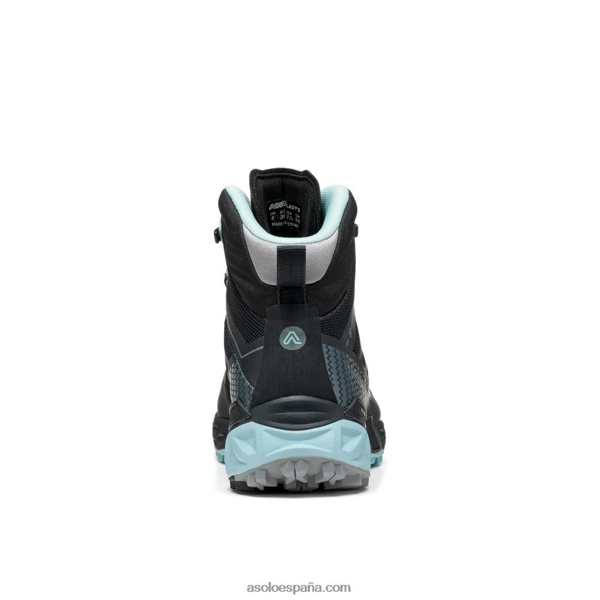 Asolo tahoe mid gtx mujer H4BXX050 negro/celadón